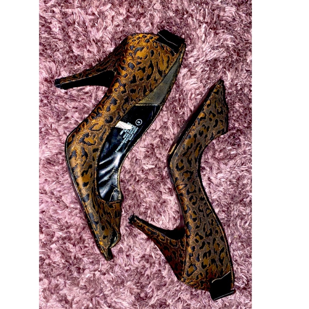 Animal Print Heels